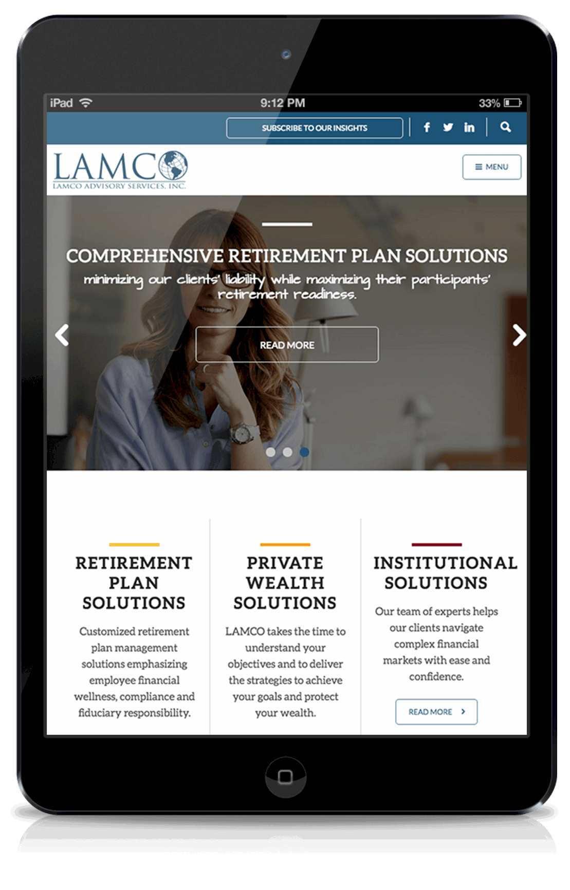 lamco responsive website